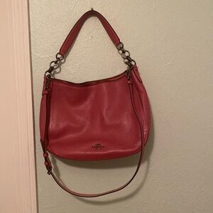 Coach 2N1 leather shoulder/crossbody bag
